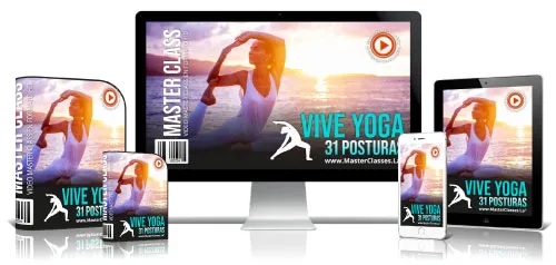 Vive Yoga: 31 Posturas para tu Bienestar